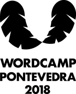 Logotipo Wordcamp Pontevedra 2018